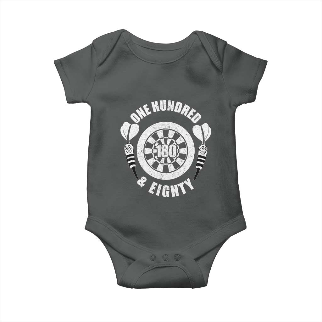 Triple 20 Master Dartist Gift Baby Onesie One Hundred And Eighty - Wonder Print Shop