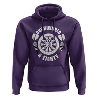 Triple 20 Master Dartist Gift Hoodie One Hundred And Eighty - Wonder Print Shop