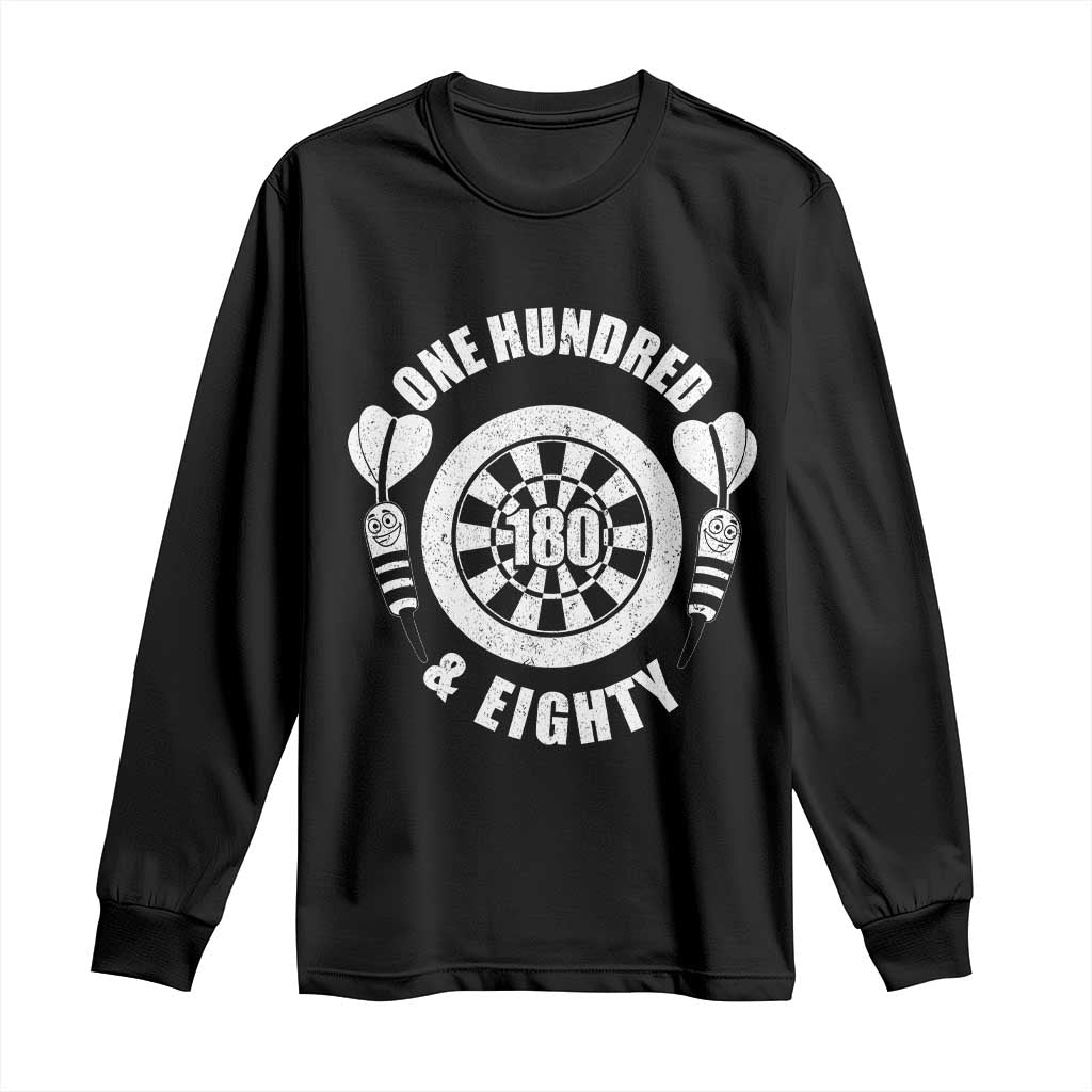 Triple 20 Master Dartist Gift Long Sleeve Shirt One Hundred And Eighty - Wonder Print Shop