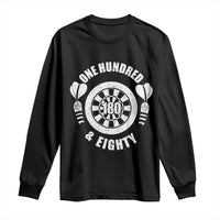 Triple 20 Master Dartist Gift Long Sleeve Shirt One Hundred And Eighty - Wonder Print Shop