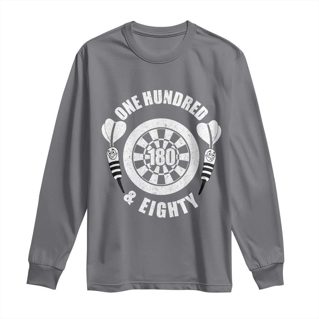 Triple 20 Master Dartist Gift Long Sleeve Shirt One Hundred And Eighty - Wonder Print Shop