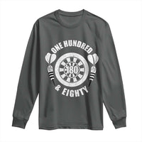 Triple 20 Master Dartist Gift Long Sleeve Shirt One Hundred And Eighty - Wonder Print Shop