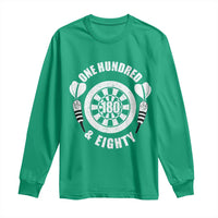 Triple 20 Master Dartist Gift Long Sleeve Shirt One Hundred And Eighty - Wonder Print Shop