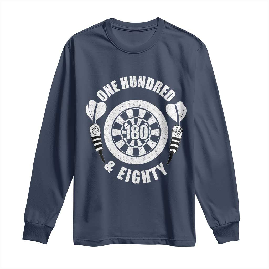 Triple 20 Master Dartist Gift Long Sleeve Shirt One Hundred And Eighty - Wonder Print Shop