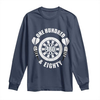 Triple 20 Master Dartist Gift Long Sleeve Shirt One Hundred And Eighty - Wonder Print Shop