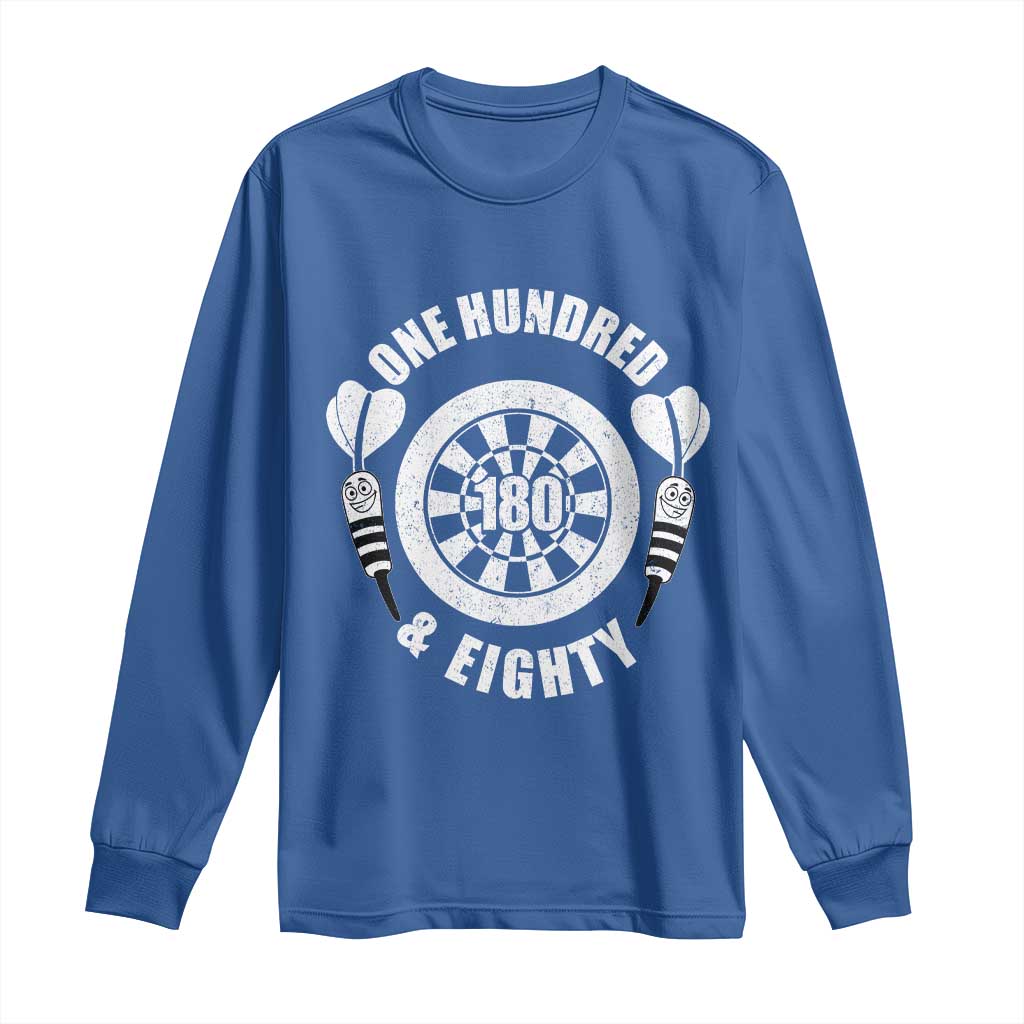 Triple 20 Master Dartist Gift Long Sleeve Shirt One Hundred And Eighty - Wonder Print Shop