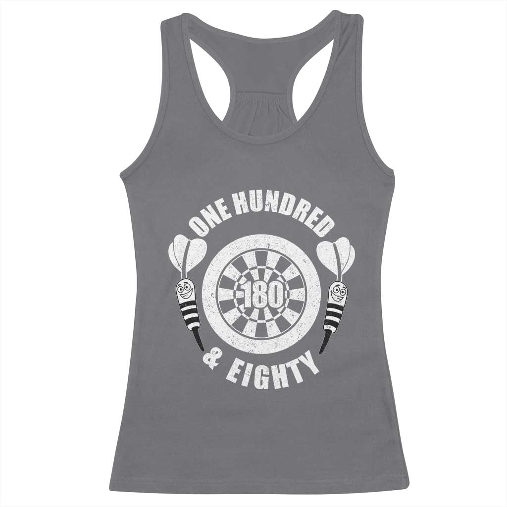 Triple 20 Master Dartist Gift Racerback Tank Top One Hundred And Eighty - Wonder Print Shop