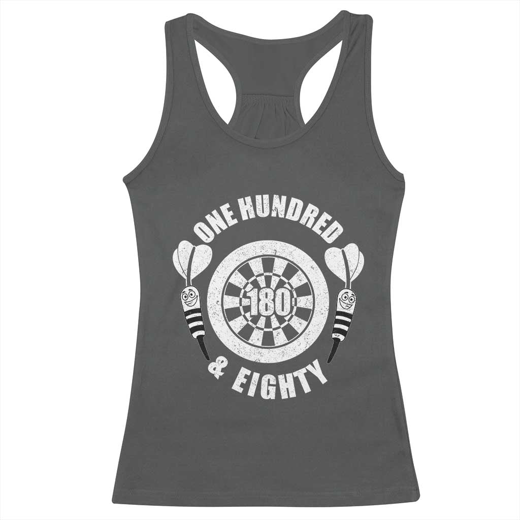 Triple 20 Master Dartist Gift Racerback Tank Top One Hundred And Eighty - Wonder Print Shop