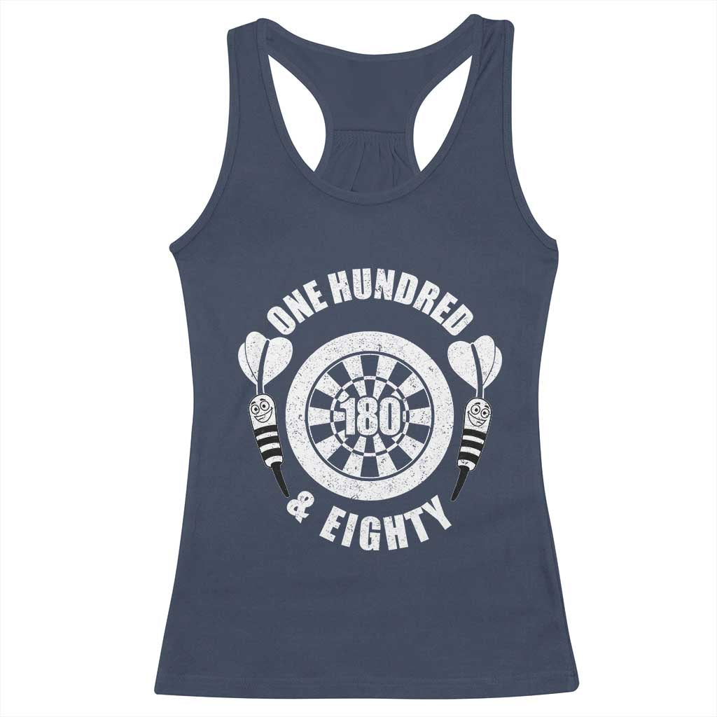 Triple 20 Master Dartist Gift Racerback Tank Top One Hundred And Eighty - Wonder Print Shop