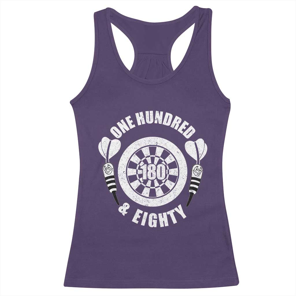 Triple 20 Master Dartist Gift Racerback Tank Top One Hundred And Eighty - Wonder Print Shop