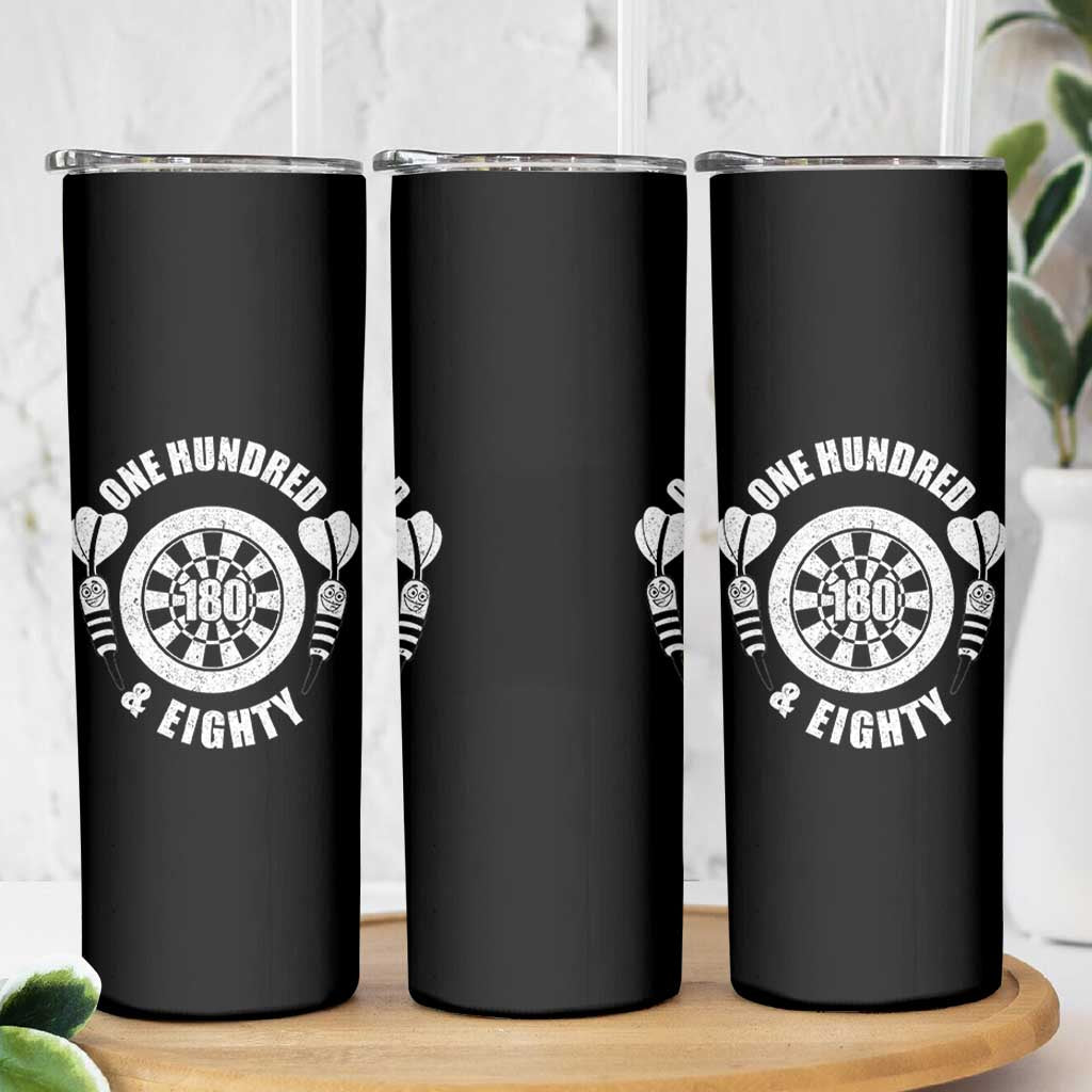 Triple 20 Master Dartist Gift Skinny Tumbler One Hundred And Eighty - Wonder Print Shop