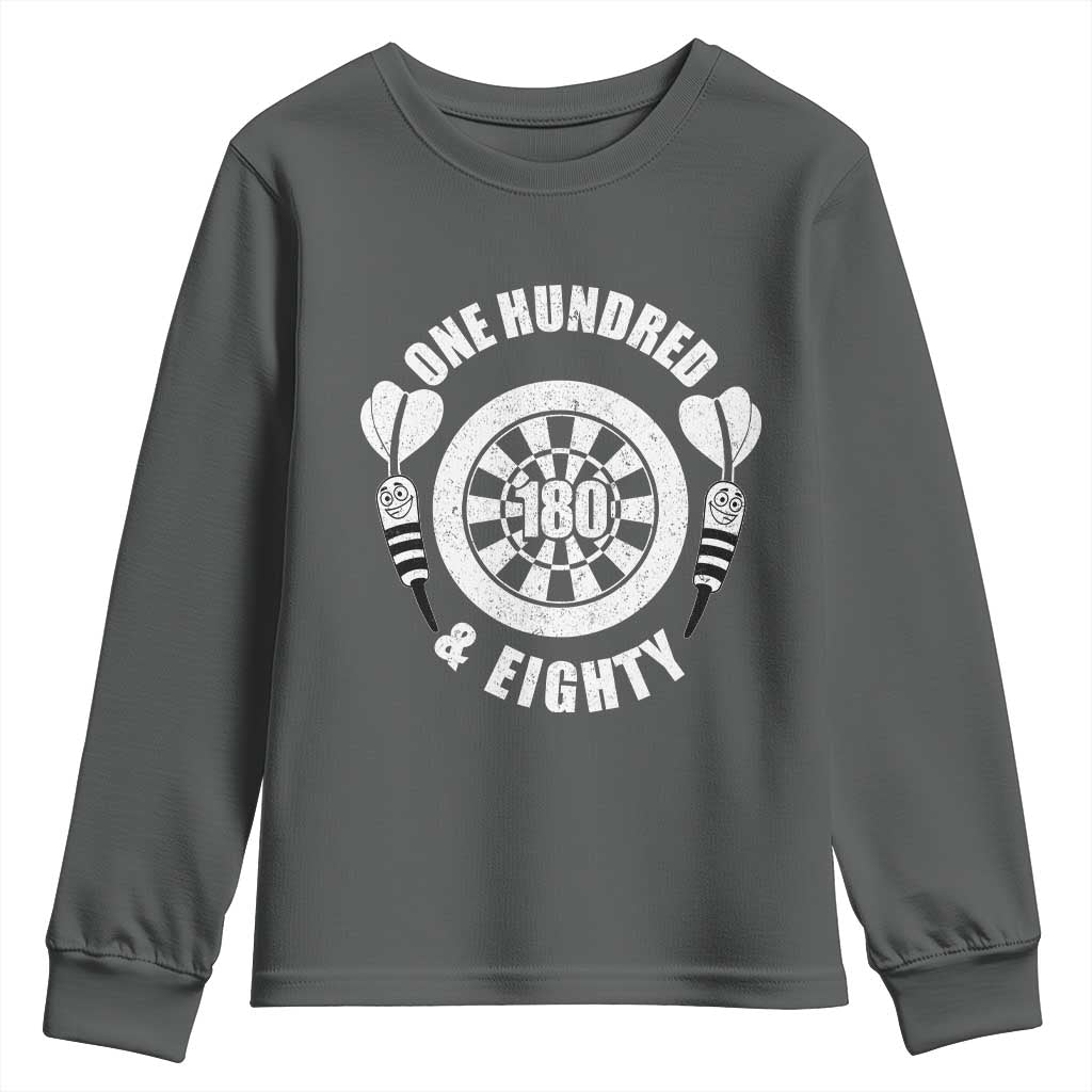 Triple 20 Master Dartist Gift Youth Sweatshirt One Hundred And Eighty - Wonder Print Shop