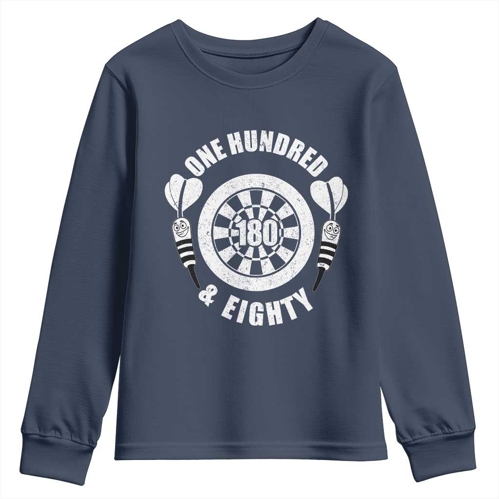Triple 20 Master Dartist Gift Youth Sweatshirt One Hundred And Eighty - Wonder Print Shop