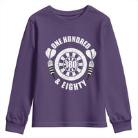 Triple 20 Master Dartist Gift Youth Sweatshirt One Hundred And Eighty - Wonder Print Shop
