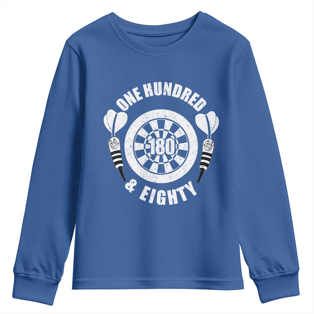 Triple 20 Master Dartist Gift Youth Sweatshirt One Hundred And Eighty - Wonder Print Shop