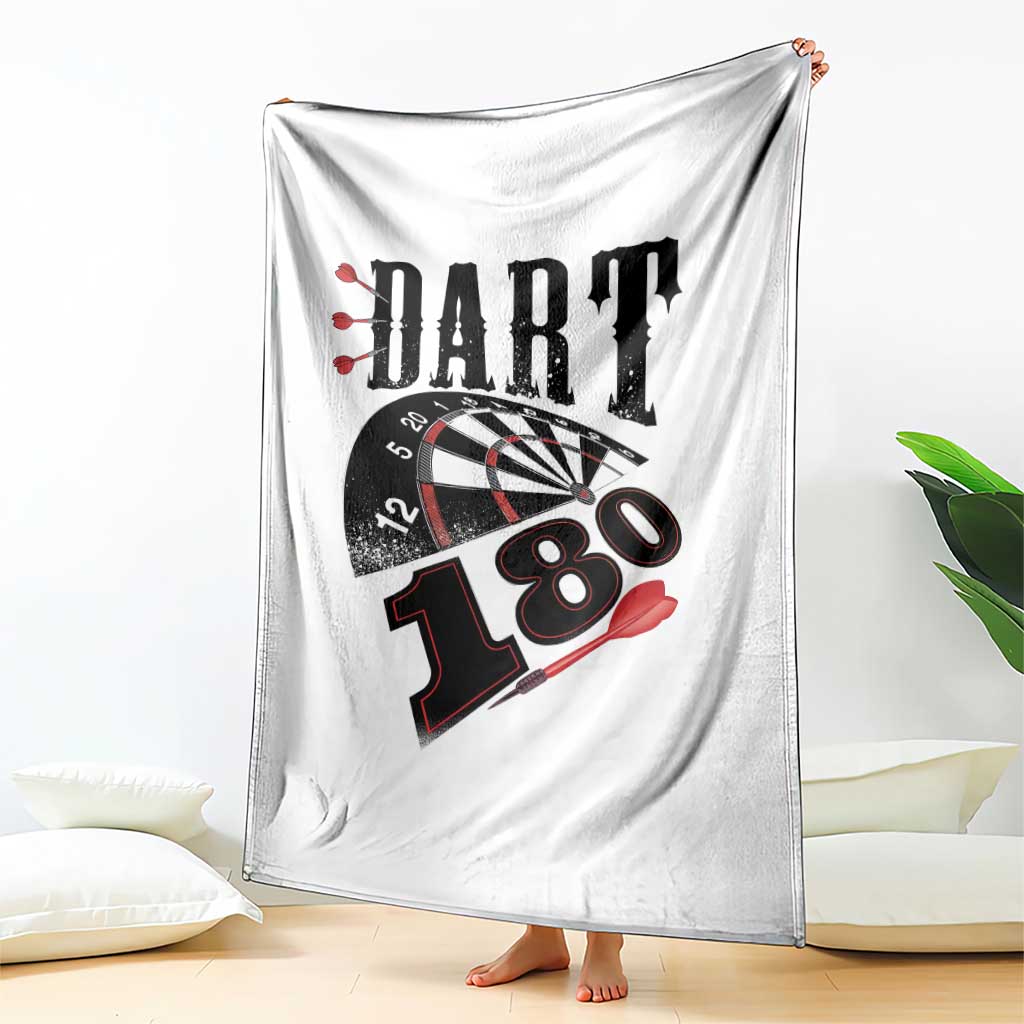 Max Score 180 Darts Lover Throw Blanket Darts Team Party Gift - Wonder Print Shop