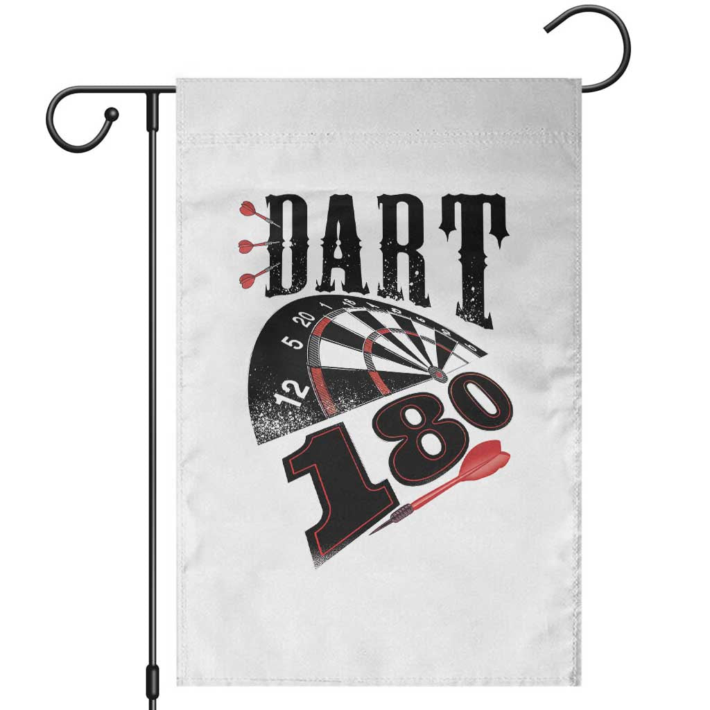 Max Score 180 Darts Lover Garden Flag Darts Team Party Gift - Wonder Print Shop