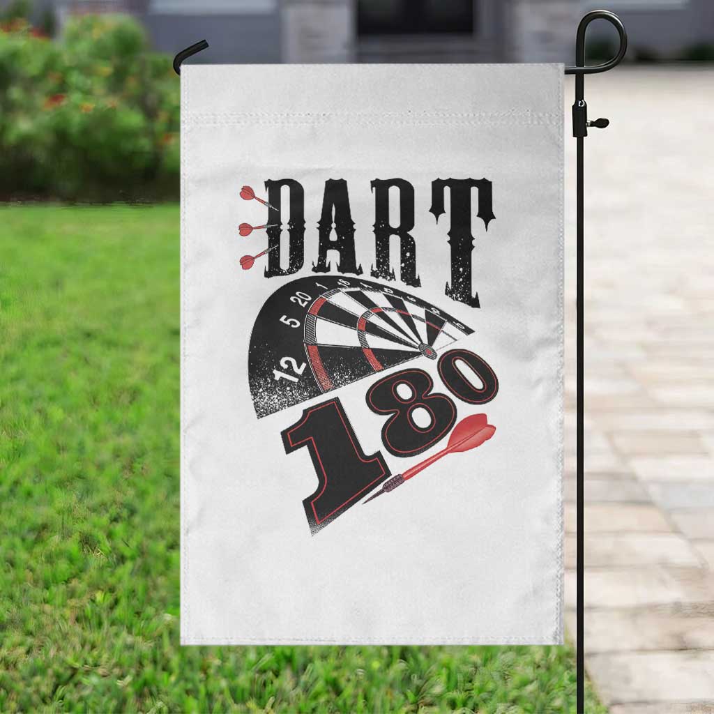 Max Score 180 Darts Lover Garden Flag Darts Team Party Gift - Wonder Print Shop