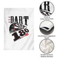 Max Score 180 Darts Lover Garden Flag Darts Team Party Gift - Wonder Print Shop