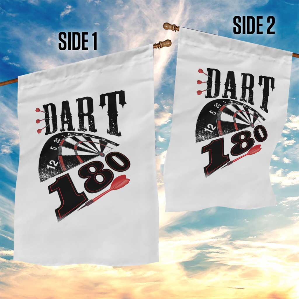 Max Score 180 Darts Lover Garden Flag Darts Team Party Gift - Wonder Print Shop