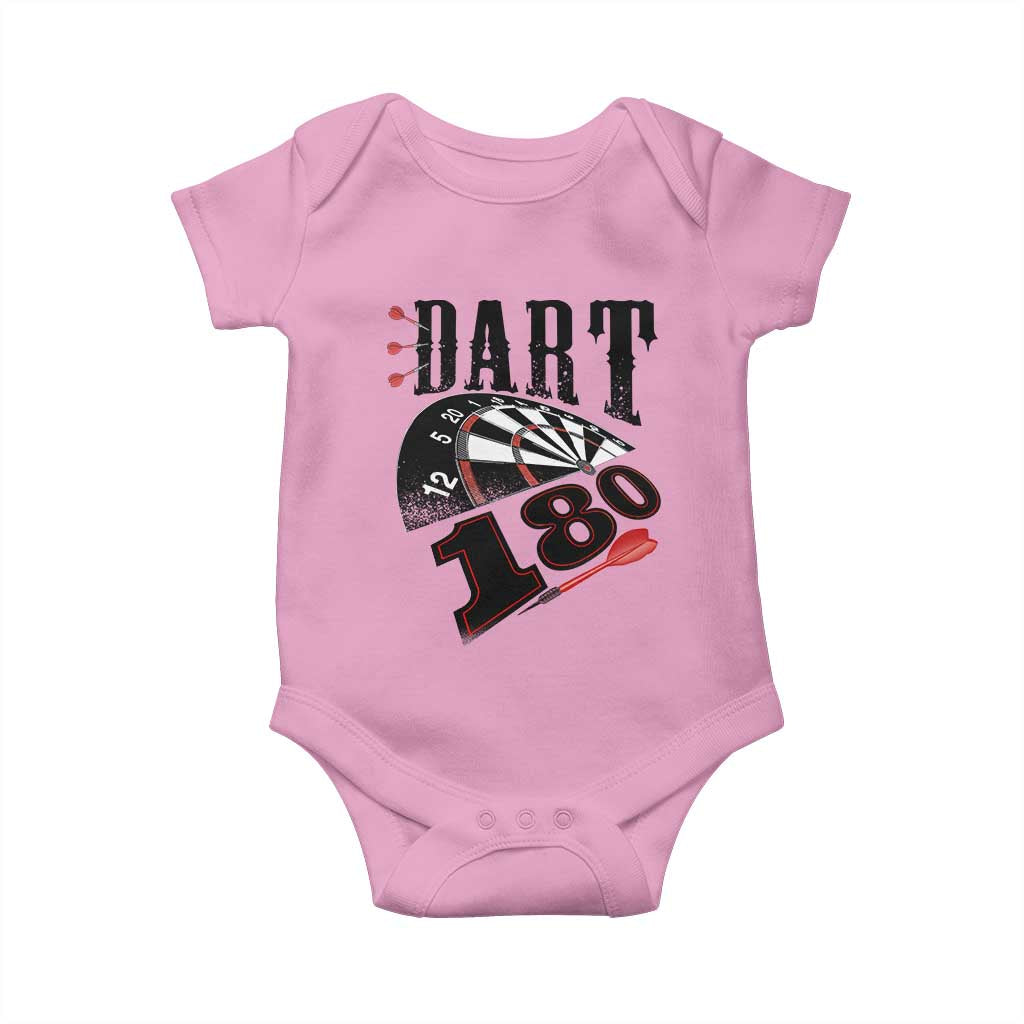 Max Score 180 Darts Lover Baby Onesie Darts Team Party Gift - Wonder Print Shop