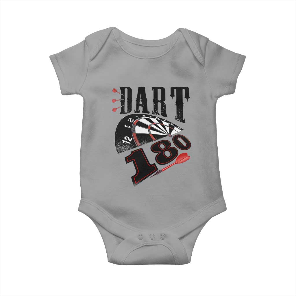 Max Score 180 Darts Lover Baby Onesie Darts Team Party Gift - Wonder Print Shop