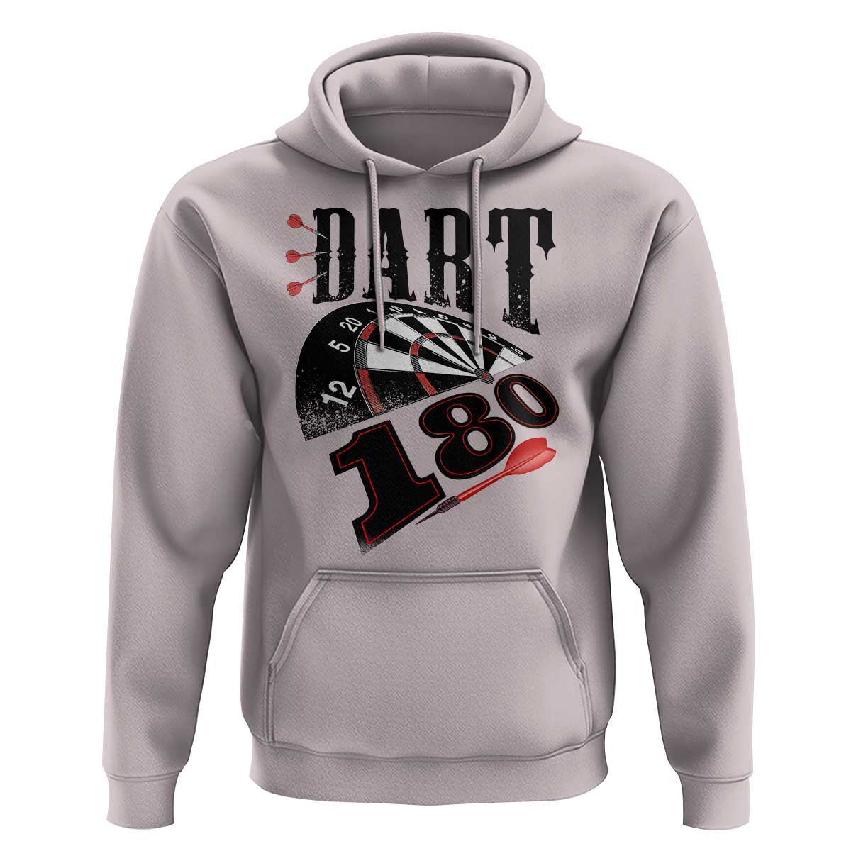 Max Score 180 Darts Lover Hoodie Darts Team Party Gift - Wonder Print Shop