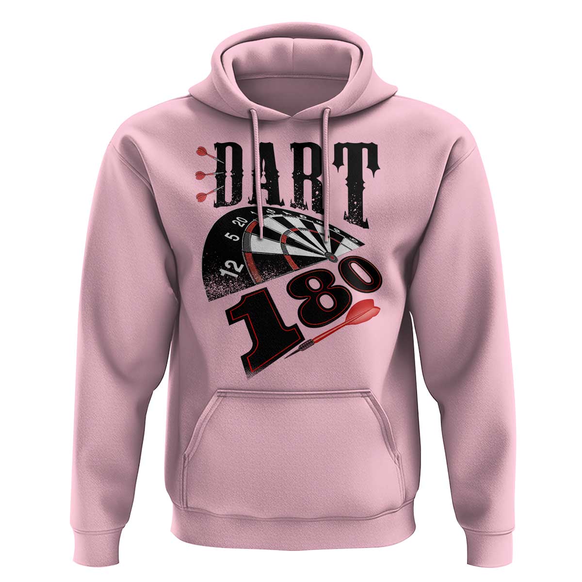 Max Score 180 Darts Lover Hoodie Darts Team Party Gift - Wonder Print Shop