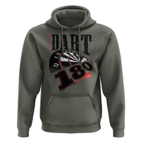 Max Score 180 Darts Lover Hoodie Darts Team Party Gift - Wonder Print Shop