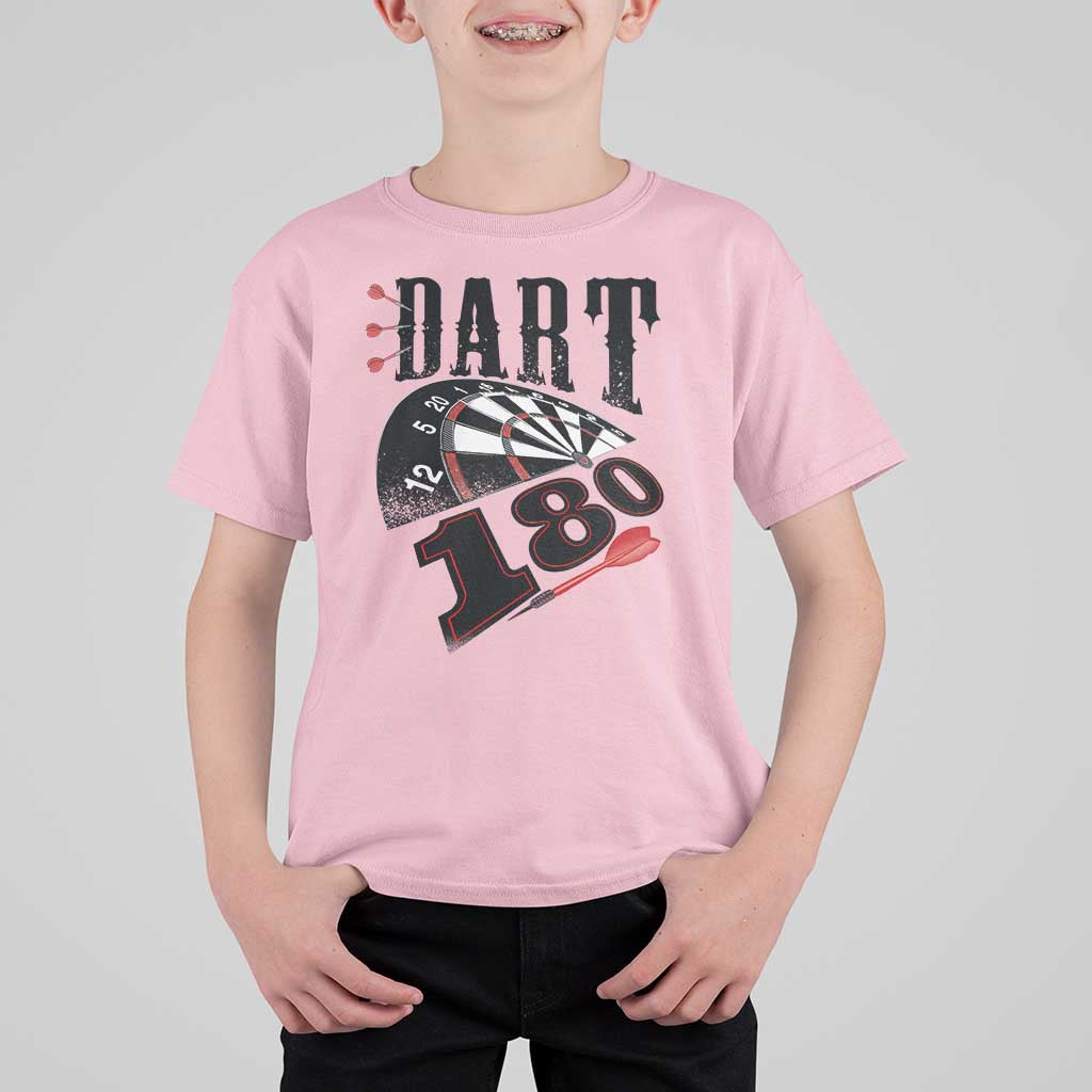 Max Score 180 Darts Lover T Shirt For Kid Darts Team Party Gift - Wonder Print Shop