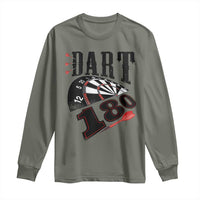 Max Score 180 Darts Lover Long Sleeve Shirt Darts Team Party Gift - Wonder Print Shop
