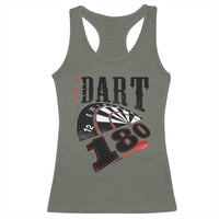 Max Score 180 Darts Lover Racerback Tank Top Darts Team Party Gift - Wonder Print Shop