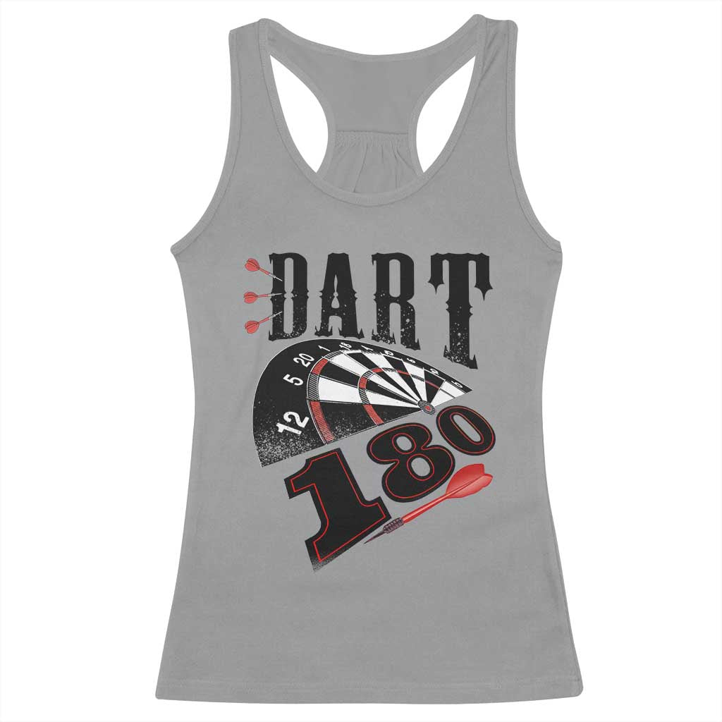 Max Score 180 Darts Lover Racerback Tank Top Darts Team Party Gift - Wonder Print Shop