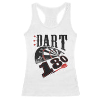 Max Score 180 Darts Lover Racerback Tank Top Darts Team Party Gift - Wonder Print Shop