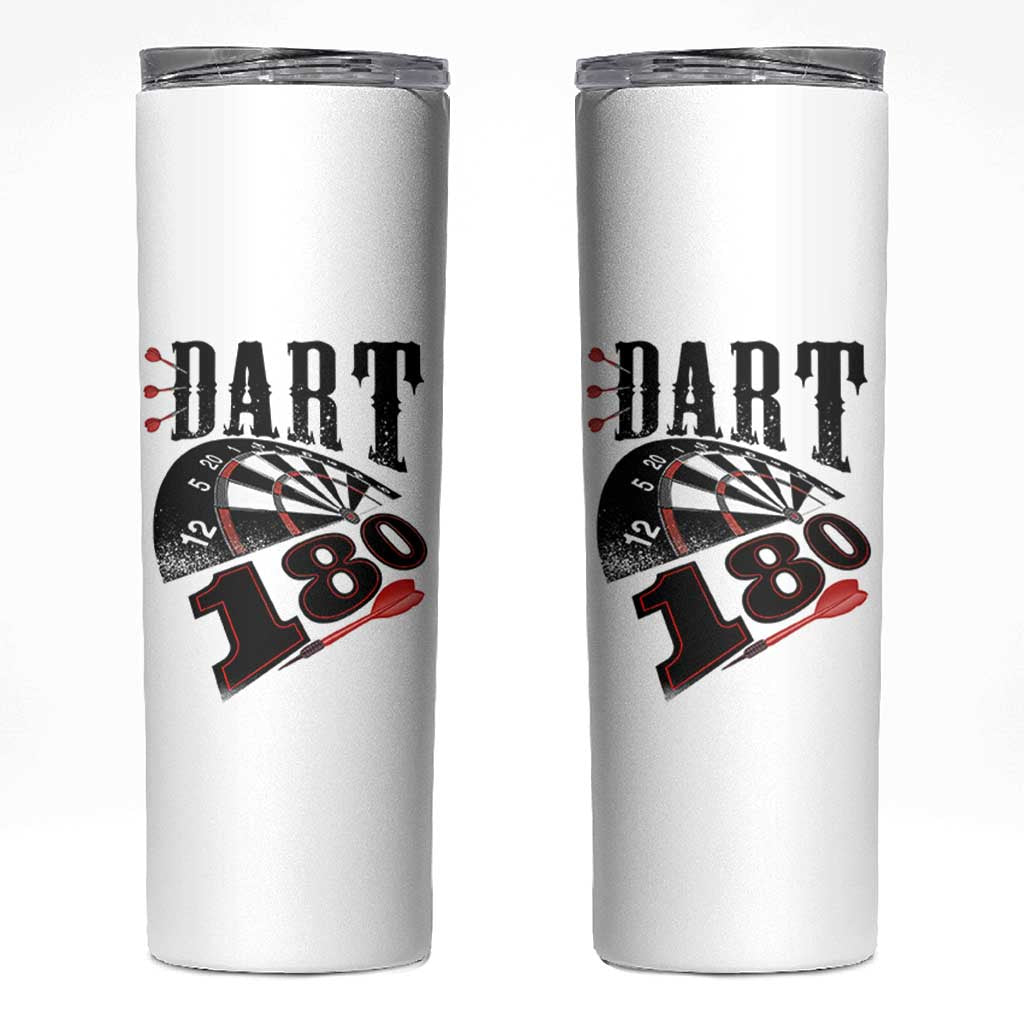 Max Score 180 Darts Lover Skinny Tumbler Darts Team Party Gift - Wonder Print Shop