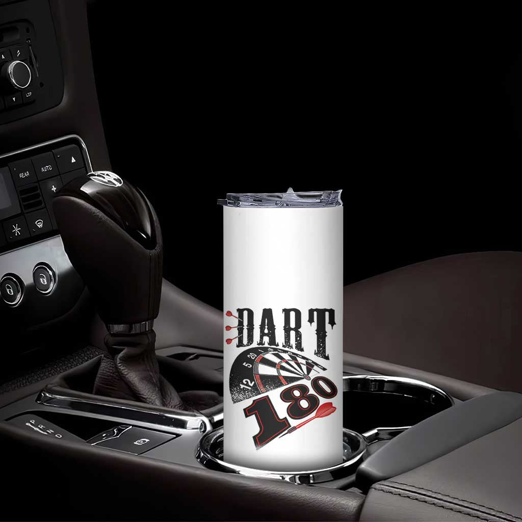 Max Score 180 Darts Lover Skinny Tumbler Darts Team Party Gift - Wonder Print Shop