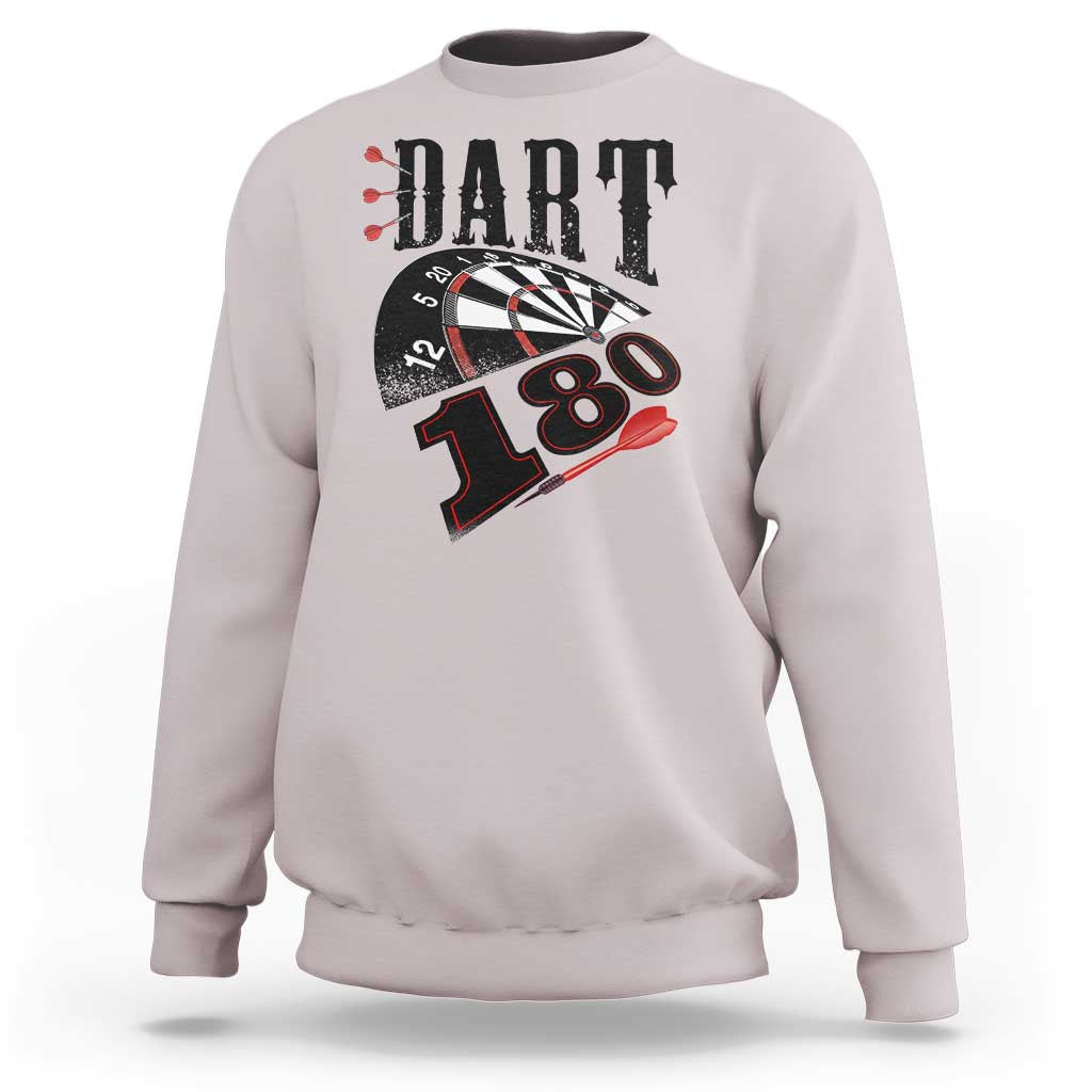 Max Score 180 Darts Lover Sweatshirt Darts Team Party Gift - Wonder Print Shop