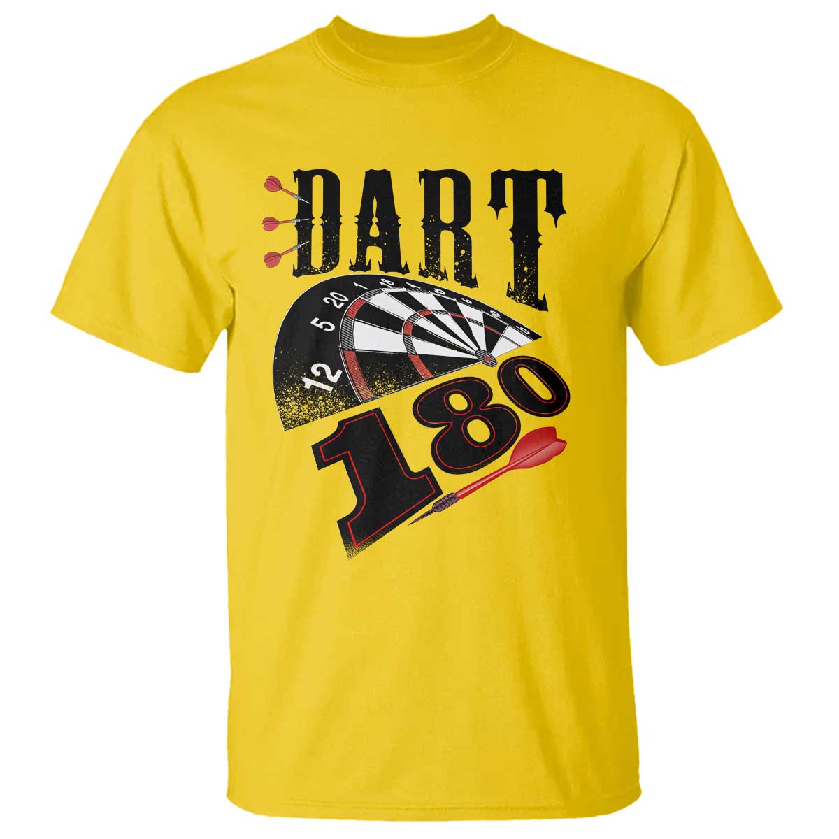 Max Score 180 Darts Lover T Shirt Darts Team Party Gift - Wonder Print Shop