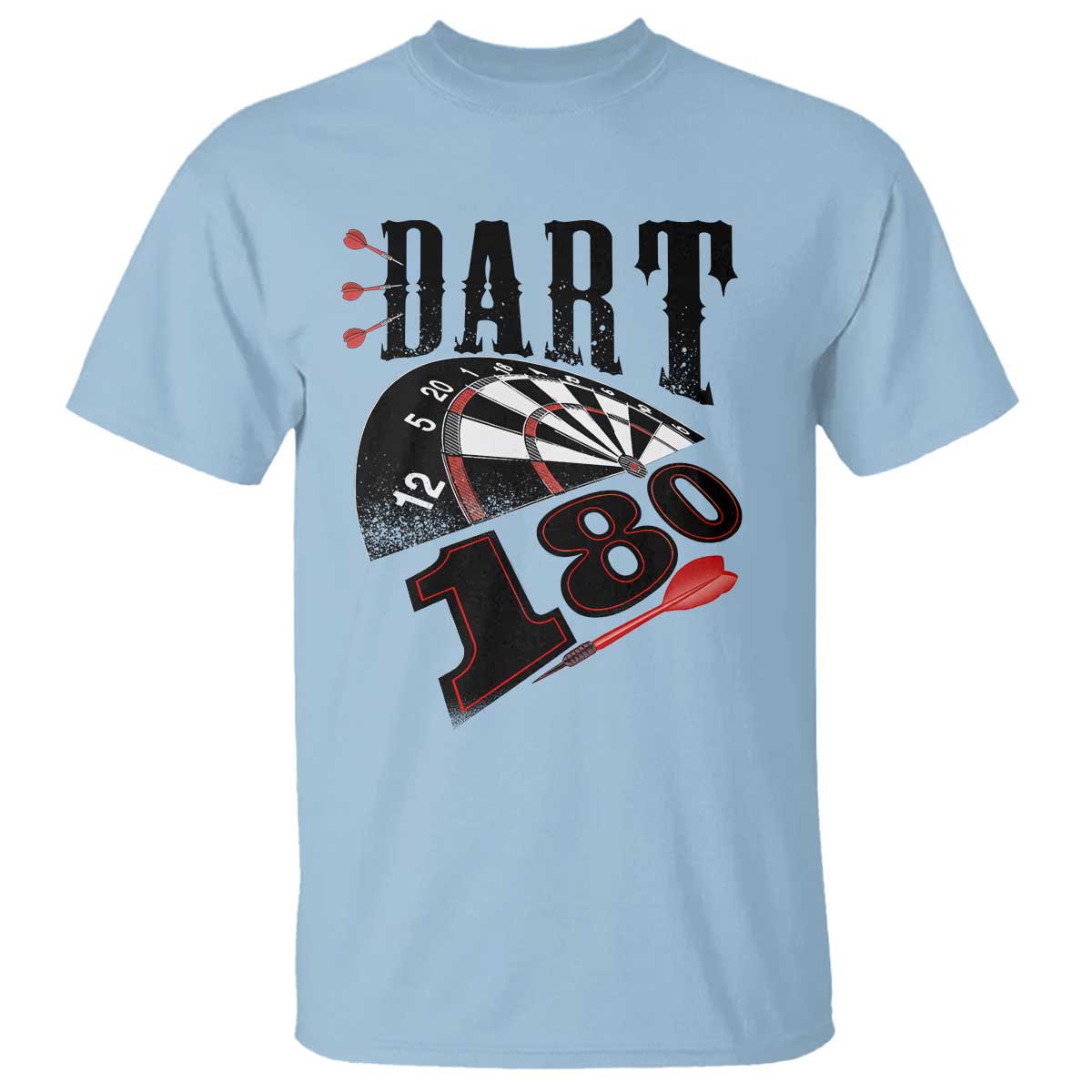 Max Score 180 Darts Lover T Shirt Darts Team Party Gift - Wonder Print Shop