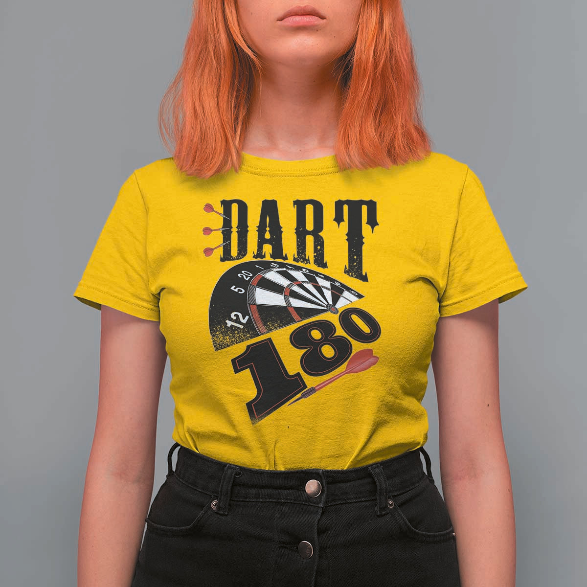 Max Score 180 Darts Lover T Shirt For Women Darts Team Party Gift - Wonder Print Shop