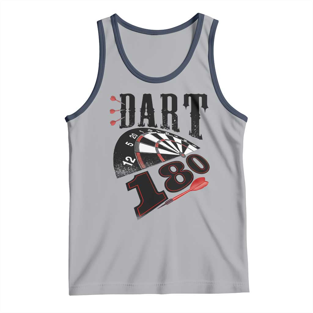 Max Score 180 Darts Lover Tank Top Darts Team Party Gift - Wonder Print Shop