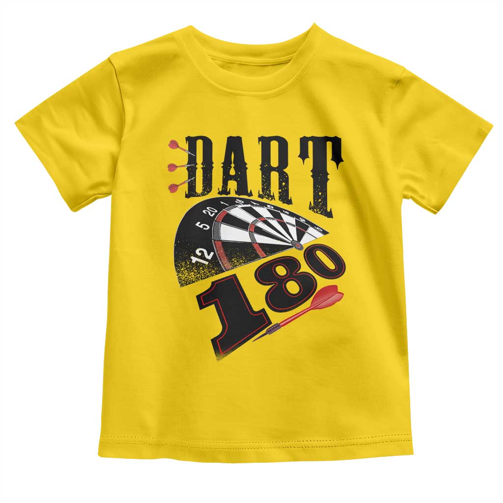 Max Score 180 Darts Lover Toddler T Shirt Darts Team Party Gift - Wonder Print Shop