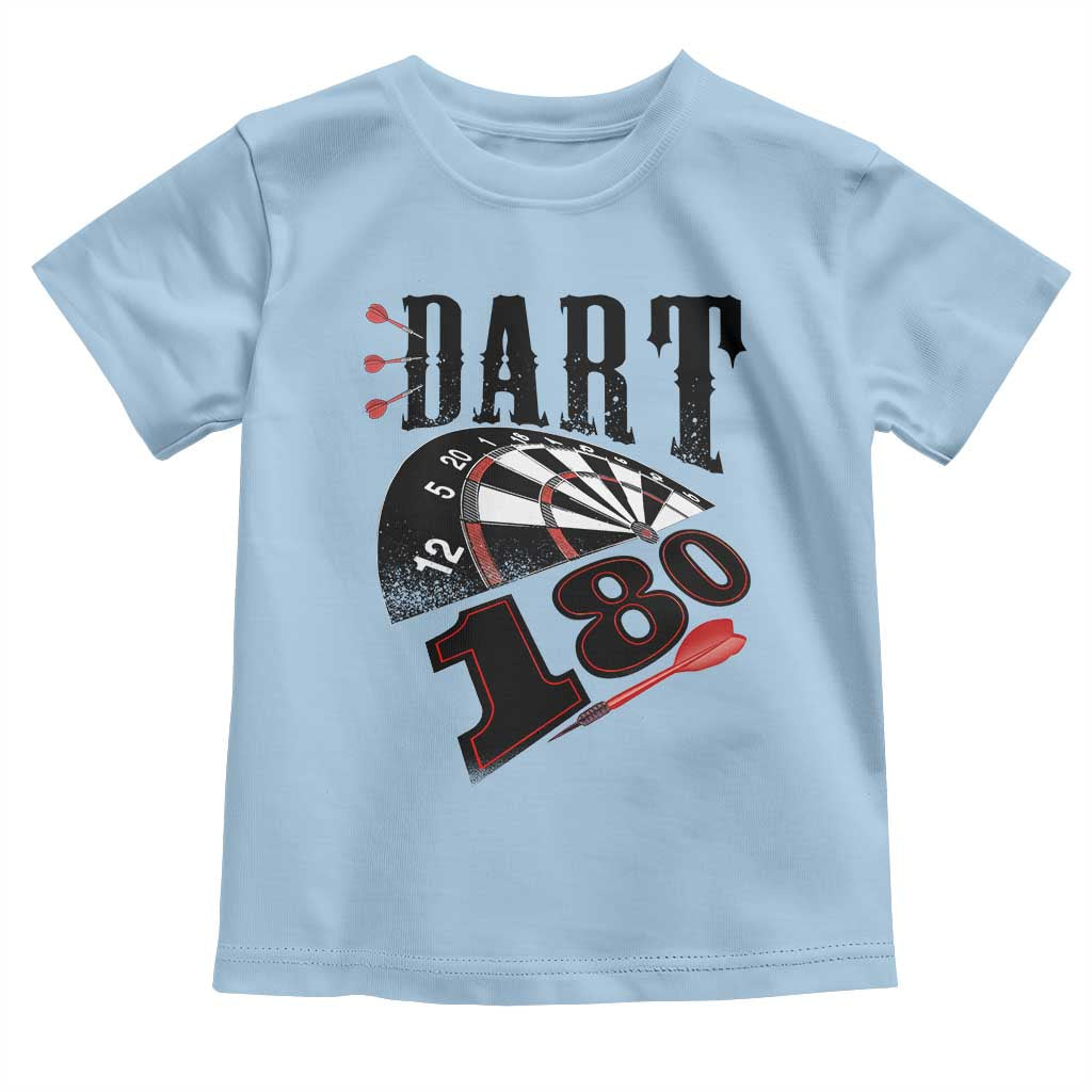Max Score 180 Darts Lover Toddler T Shirt Darts Team Party Gift - Wonder Print Shop