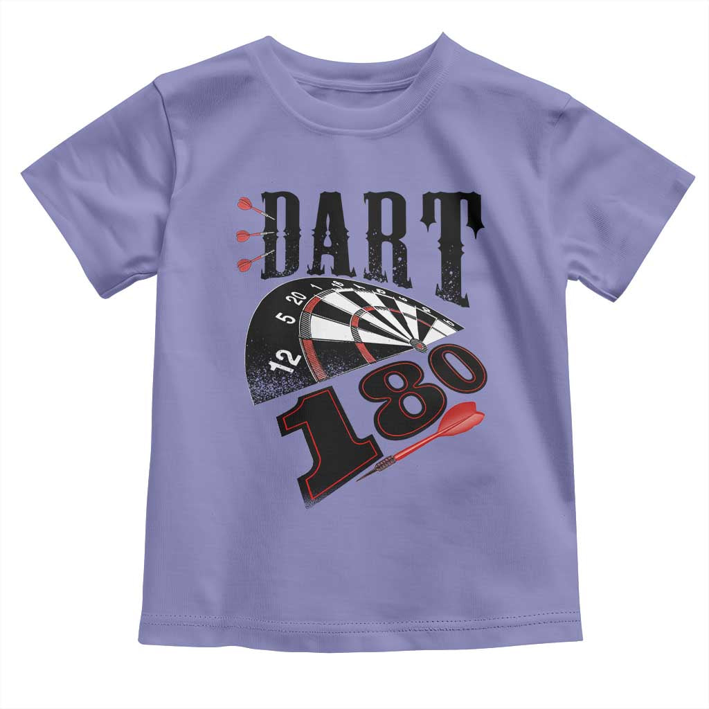 Max Score 180 Darts Lover Toddler T Shirt Darts Team Party Gift - Wonder Print Shop