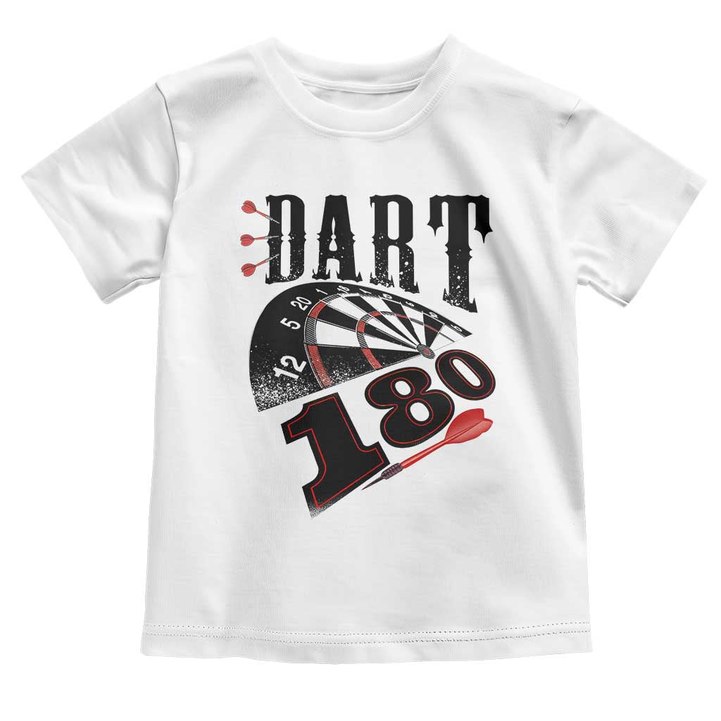 Max Score 180 Darts Lover Toddler T Shirt Darts Team Party Gift - Wonder Print Shop