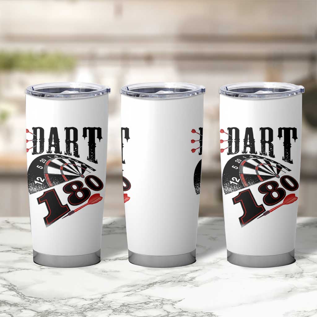 Max Score 180 Darts Lover Tumbler Cup Darts Team Party Gift - Wonder Print Shop
