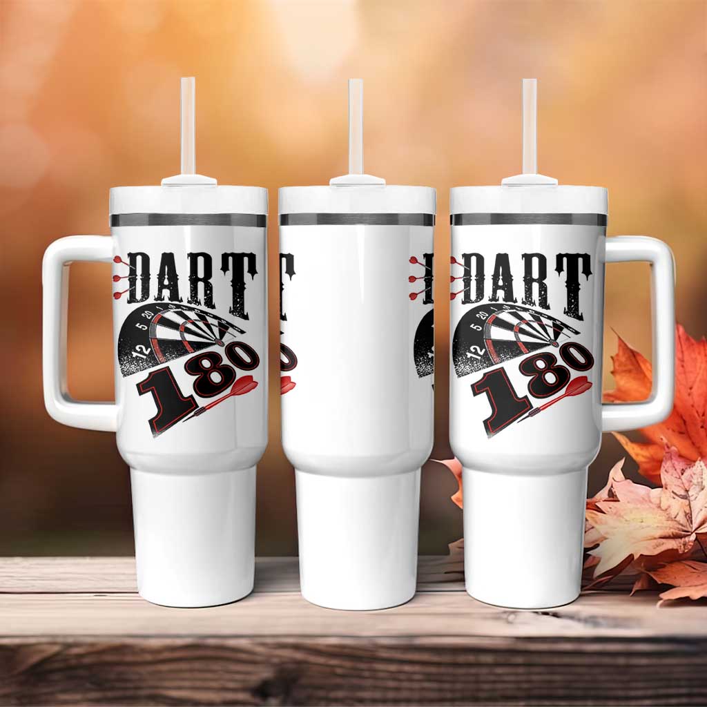 Max Score 180 Darts Lover Tumbler With Handle Darts Team Party Gift - Wonder Print Shop