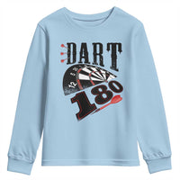 Max Score 180 Darts Lover Youth Sweatshirt Darts Team Party Gift - Wonder Print Shop