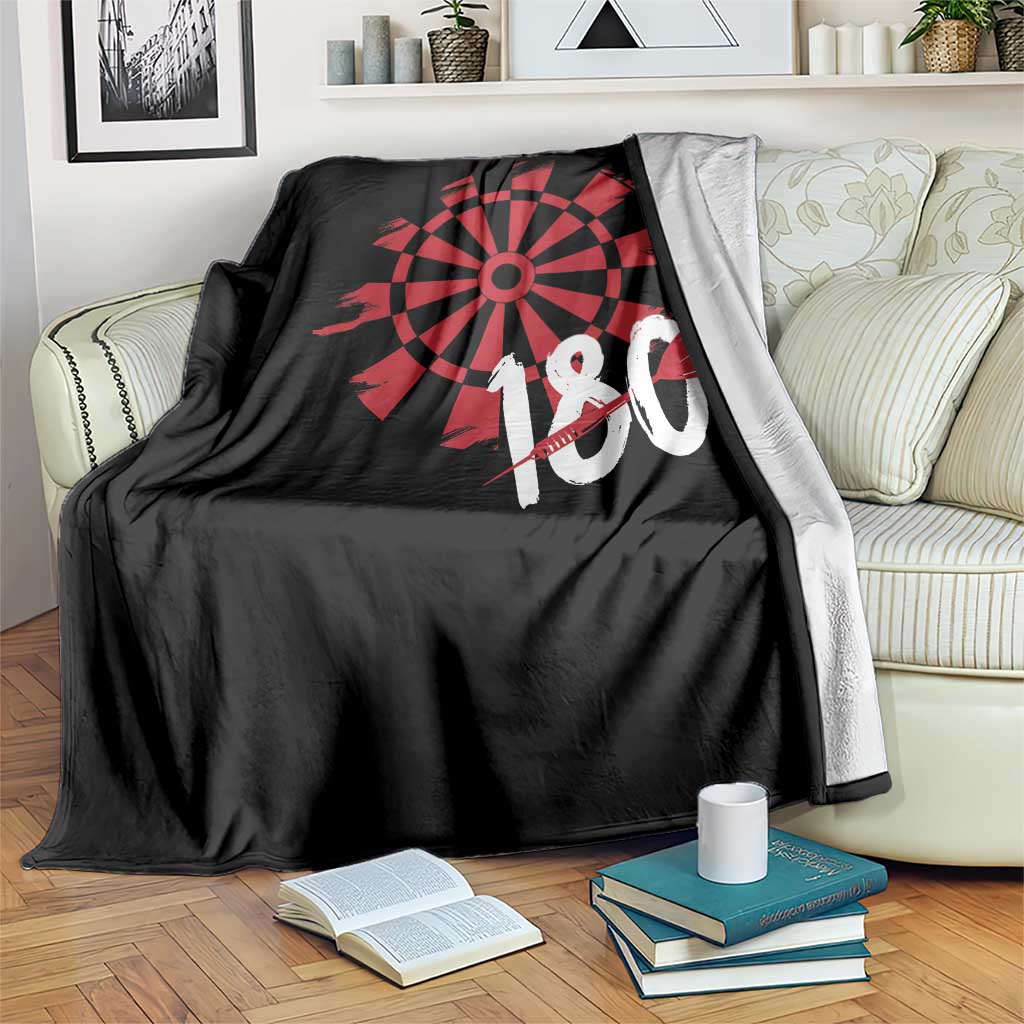 Triple 20 Master Dartist Throw Blanket Funny Pub Games Drinking Gift - Wonder Print Shop