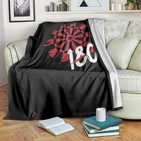 Triple 20 Master Dartist Throw Blanket Funny Pub Games Drinking Gift - Wonder Print Shop